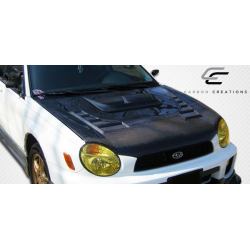 2002-2003 Subaru Impreza WRX STI Carbon Creations C-1 Hood - 1 Piece image - 2