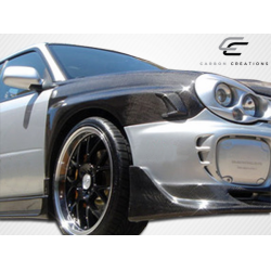 2002-2003 Subaru Impreza WRX STI Carbon Creations OEM Look Fenders - 2 Piece image - 2