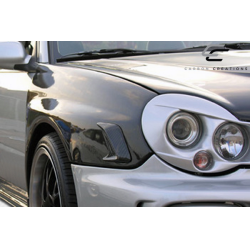 2002-2003 Subaru Impreza WRX STI Carbon Creations OEM Look Fenders - 2 Piece image - 4