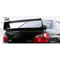 2002-2007 Subaru Impreza WRX STI 4DR Duraflex STI Look Wing Trunk Lid Spoiler - 1 Piece image - 5