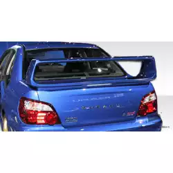 2002-2007 Subaru Impreza WRX STI 4DR STI Look Wing Trunk Lid Spoiler - 1 Piece image - 7