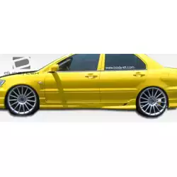 2002-2007 Mitsubishi Lancer K-1 Side Skirts Rocker Panels - 2 Piece image - 3