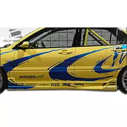 2002-2007 Mitsubishi Lancer K-1 Side Skirts Rocker Panels - 2 Piece image - 6