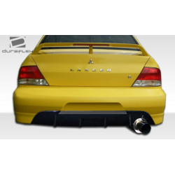 2002-2003 Mitsubishi Lancer Duraflex MR Edition Rear Bumper - 1 Piece image - 3