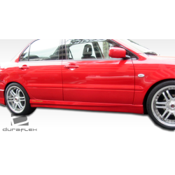 2002-2003 Mitsubishi Lancer Duraflex Walker Side Skirts Rocker Panels - 2 Piece image - 5