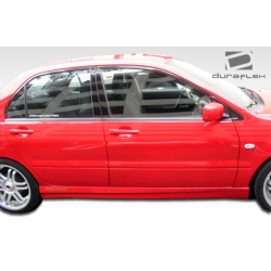 2002-2003 Mitsubishi Lancer Duraflex Walker Side Skirts Rocker Panels - 2 Piece image - 7
