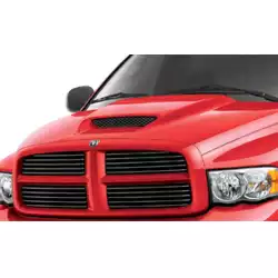 2002-2008 Dodge Ram 1500 2500 3500 SRT Look Hood - 1 Piece image - 8