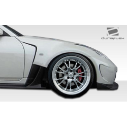 2003-2008 Nissan 350Z Z33 Duraflex AM-S Wide Body Front Fenders - 4 Piece image - 6