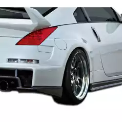 2003-2008 Nissan 350Z Z33 AM-S Wide Body Rear Fender Flares - 2 Piece image - 1