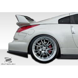 2003-2008 Nissan 350Z Z33 Duraflex AM-S Wide Body Rear Fender Flares - 2 Piece image - 3