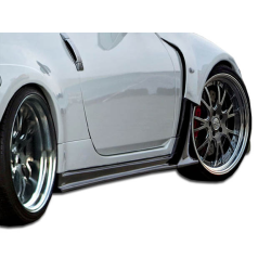 2003-2008 Nissan 350Z Z33 Duraflex AM-S Wide Body Side Skirts Rocker Panels - 2 Piece image - 1