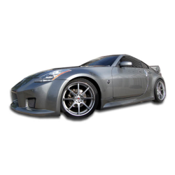 2003-2008 Nissan 350Z Z33 Duraflex B-2 Wide Body Side Skirts Rocker Panels - 2 Piece image - 1
