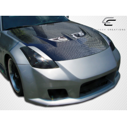 2003-2006 Nissan 350Z Z33 Carbon Creations Evo Hood - 1 Piece image - 2