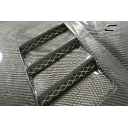 2003-2006 Nissan 350Z Z33 Carbon Creations Dritech JGTC Hood - 1 Piece image - 8