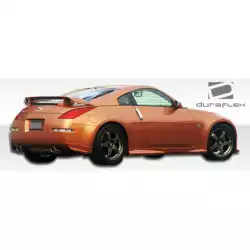 2003-2008 Nissan 350Z Z33 N-1 Rear Add Ons Spat Bumper Extensions - 2 Piece image - 3