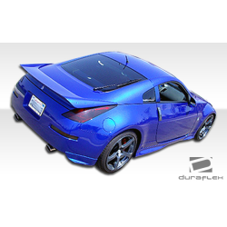2003-2008 Nissan 350Z Z33 Duraflex N-1 Rear Add Ons Spat Bumper Extensions - 2 Piece image - 4