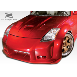2003-2008 Nissan 350Z Z33 Duraflex Vader 3 Wide Body Front Fender Flares - 2 Piece image - 5