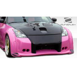 2003-2008 Nissan 350Z Z33 Duraflex Vader 3 Wide Body Front Fender Flares - 2 Piece image - 6