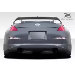 2003-2008 Nissan 350Z Z33 J-Spec 2 Rear Lip Under Spoiler Air Dam - 1 Piece image - 1