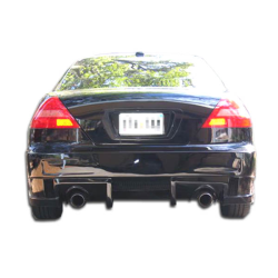 2003-2007 Honda Accord 2DR Duraflex Evo 5 Rear Bumper - 1 Piece image - 1