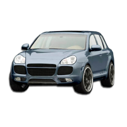 2003-2006 Porsche Cayenne Base S models Duraflex CT-R Front Lip Under Spoiler Air Dam - 1 Piece image - 1