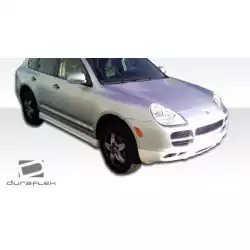 2003-2006 Porsche Cayenne Base S models CT-R Front Lip Under Spoiler Air Dam - 1 Piece image - 6