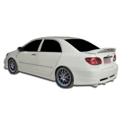 2003-2008 Toyota Corolla Duraflex Skylark Rear Bumper - 1 Piece image - 1
