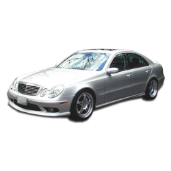 2003-2009 Mercedes E Class W211 Duraflex AMG Look Side Skirts Rocker Panels - 2 Piece image - 1