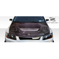 2003-2006 Mitsubishi Lancer Evolution 8 9 Duraflex C-1 Front Bumper - 1 Piece image - 6