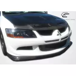 2003-2005 Mitsubishi Lancer Evolution 8 Demon Front Lip Under Spoiler Air Dam - 1 Piece image - 4
