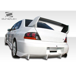 2002-2007 Mitsubishi Lancer / 2003-2006 Mitsubishi Lancer Evolution 8 9 Duraflex Evo 8 Wing Trunk Lid Spoiler - 1 Piece image - 3