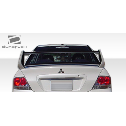 2002-2007 Mitsubishi Lancer / 2003-2006 Mitsubishi Lancer Evolution 8 9 Duraflex Evo 8 Wing Trunk Lid Spoiler - 1 Piece image - 4