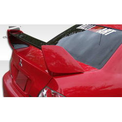 2002-2007 Mitsubishi Lancer / 2003-2006 Mitsubishi Lancer Evolution 8 9 Duraflex Evo 8 Wing Trunk Lid Spoiler - 1 Piece image - 6