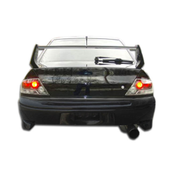 2003-2006 Mitsubishi Lancer Evolution 8 9 Duraflex V-Sport Rear Bumper - 1 Piece (S) image - 1