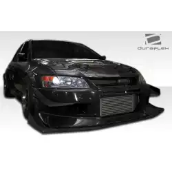 2003-2006 Mitsubishi Lancer Evolution 8 9 VT-X Wide Body Front Bumper - 1 Piece image - 6