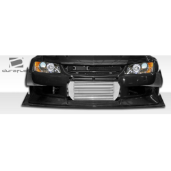 2003-2006 Mitsubishi Lancer Evolution 8 9 Duraflex VT-X Wide Body Front Under Spoiler Air Dam Lip Splitter - 1 Piece image - 3