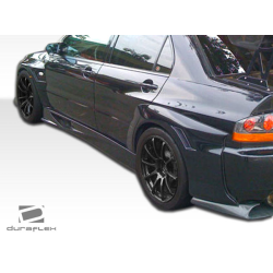 2003-2006 Mitsubishi Lancer Evolution 8 9 Duraflex VT-X Wide Body Rear Fender Flares - 4 Piece image - 5