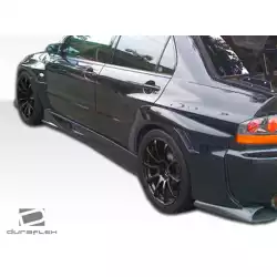 2003-2006 Mitsubishi Lancer Evolution 8 9 VT-X Wide Body Side Skirts Rocker Panels - 2 Piece image - 2