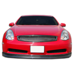 2003-2007 Infiniti G Coupe G35 Carbon Creations D-Spec Front Lip Under Spoiler Air Dam (non sport) - 1 Piece image - 1