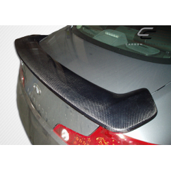 2003-2007 Infiniti G Coupe G35 Carbon Creations OEM Look Wing Trunk Lid Spoiler - 1 Piece image - 3
