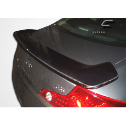 2003-2007 Infiniti G Coupe G35 Carbon Creations OEM Look Wing Trunk Lid Spoiler - 1 Piece image - 4