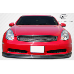 2003-2007 Infiniti G Coupe G35 Carbon Creations Sigma Grille - 1 Piece image - 2