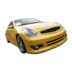 2003-2007 Infiniti G Coupe G35 K-1 Front Bumper - 1 Piece image - 3