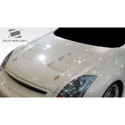 2003-2007 Infiniti G Coupe G35 Duraflex TS-1 Hood - 1 Piece image - 3