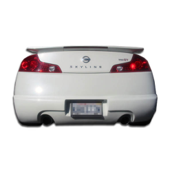 2003-2007 Infiniti G Coupe G35 Duraflex I-Spec Rear Lip Under Spoiler Air Dam - 1 Piece image - 1