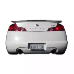 2003-2007 Infiniti G Coupe G35 I-Spec Rear Lip Under Spoiler Air Dam - 1 Piece image - 1