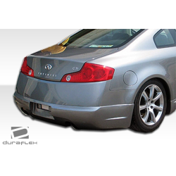 2003-2007 Infiniti G Coupe G35 Duraflex I-Spec Rear Lip Under Spoiler Air Dam - 1 Piece image - 3