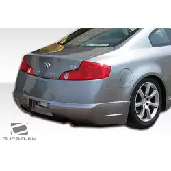 2003-2007 Infiniti G Coupe G35 I-Spec Rear Lip Under Spoiler Air Dam - 1 Piece image - 2