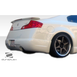 2003-2007 Infiniti G Coupe G35 Duraflex I-Spec Rear Lip Under Spoiler Air Dam - 1 Piece image - 4