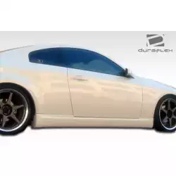 2003-2007 Infiniti G Coupe G35 I-Spec Side Skirts Rocker Panels - 2 Piece image - 3